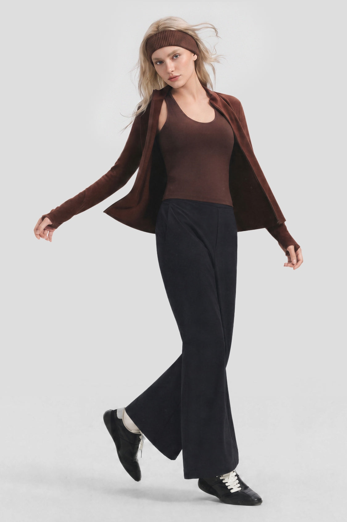 Women's Stretch Slight Flare Insulated Pants (High Warmth) CL008