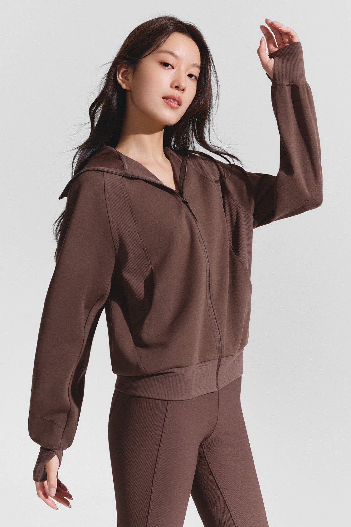 beneunder airshell womens windproof sun protection jacket upf50#color_brown
