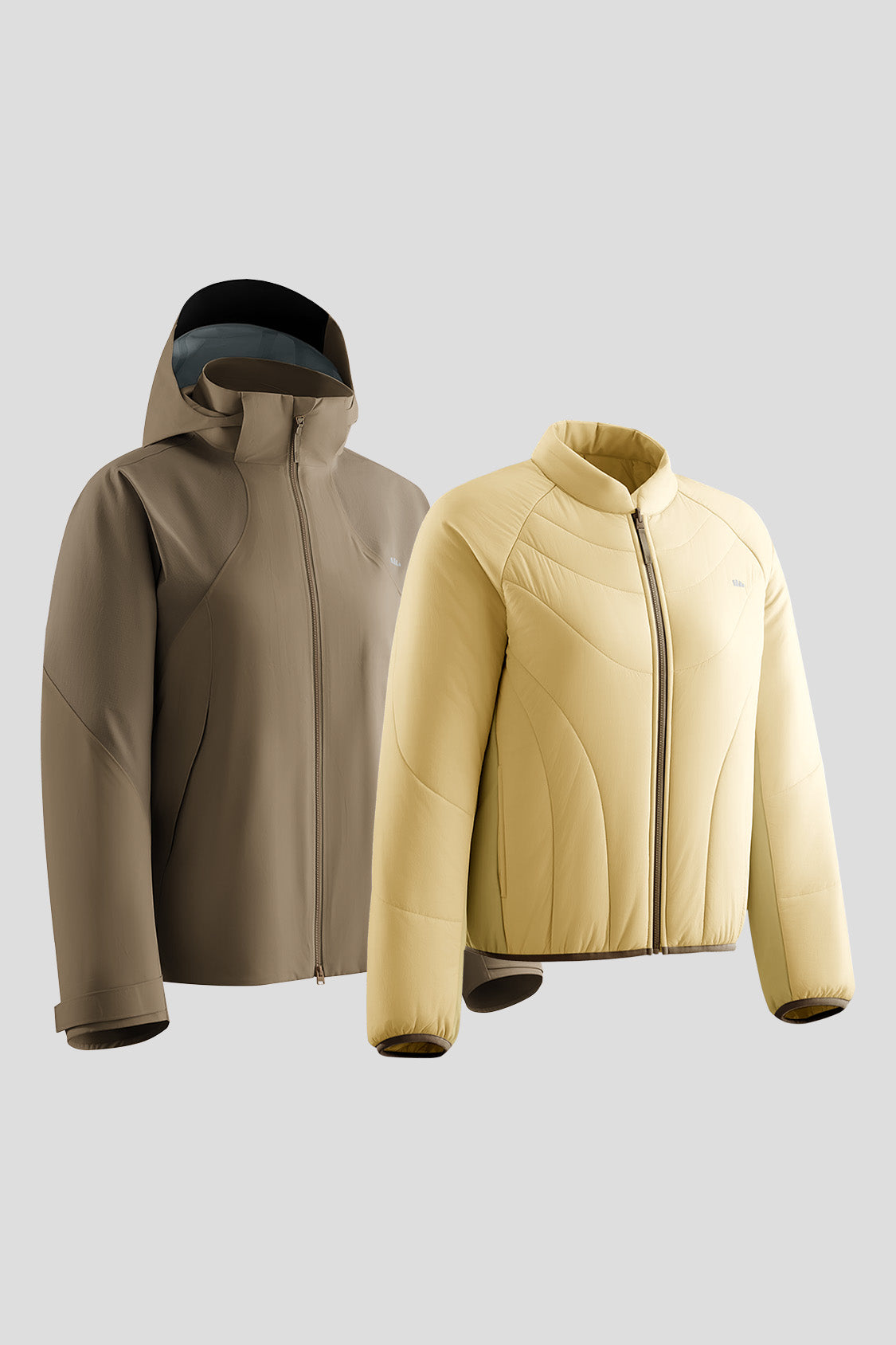 PeakFlex – Women’s Stretch Insulated Shell Jacket (Removable Hood, Warm Liner)