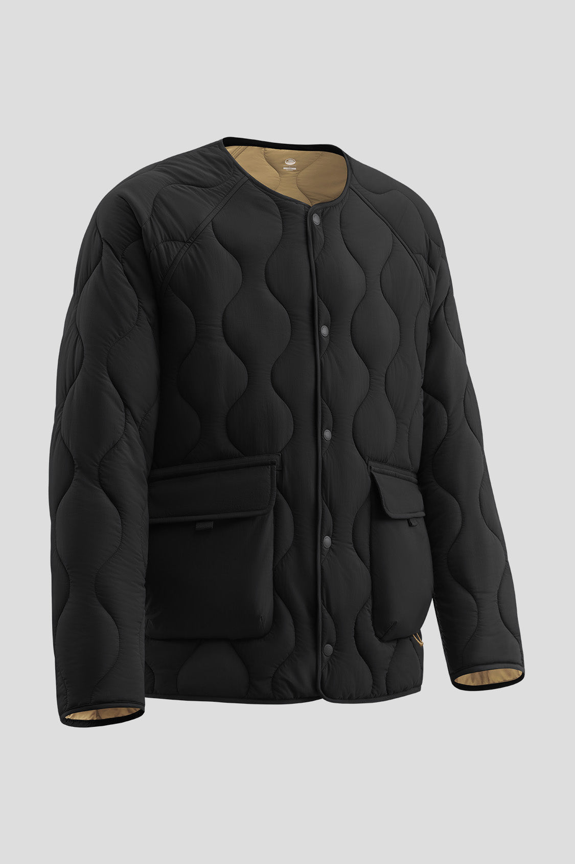 beneunder men's jacket #color_black