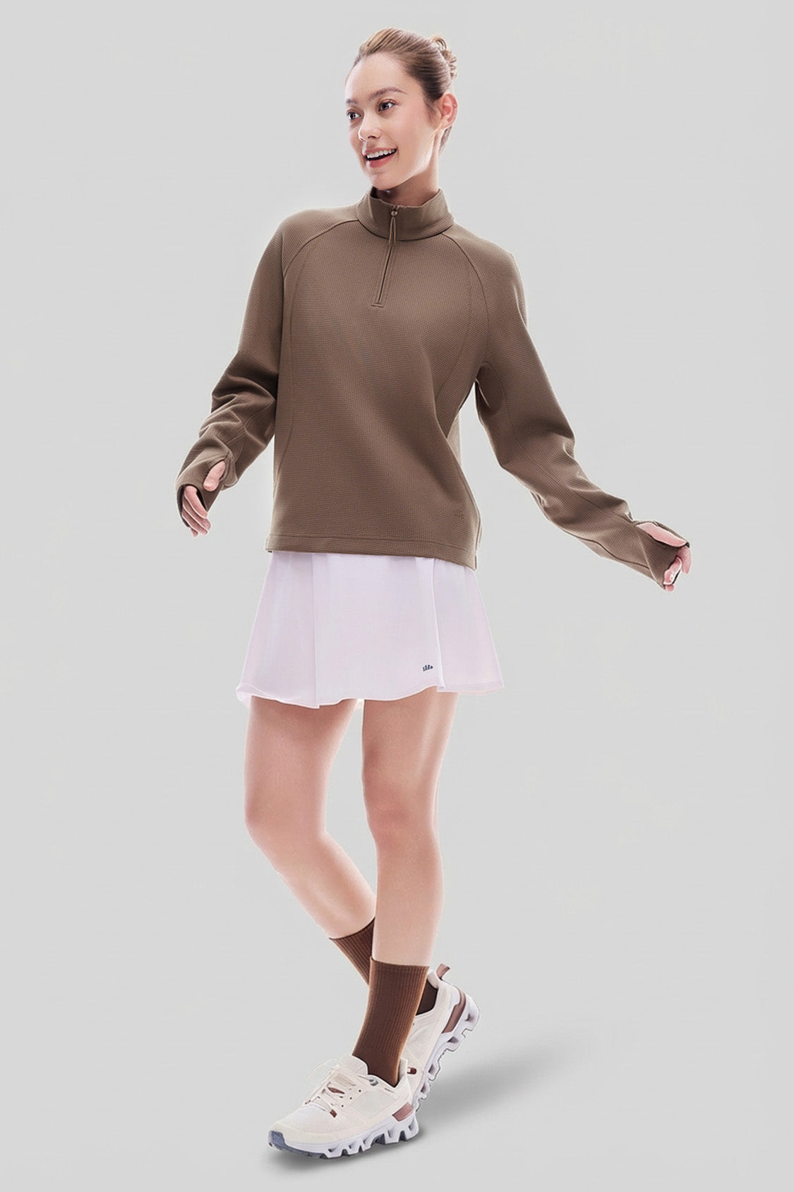 Women’s Half-Zip Quick-Dry Sweatshirt DR017