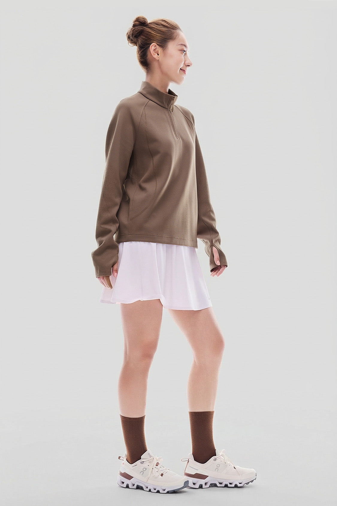 Women’s Half-Zip Quick-Dry Sweatshirt DR017