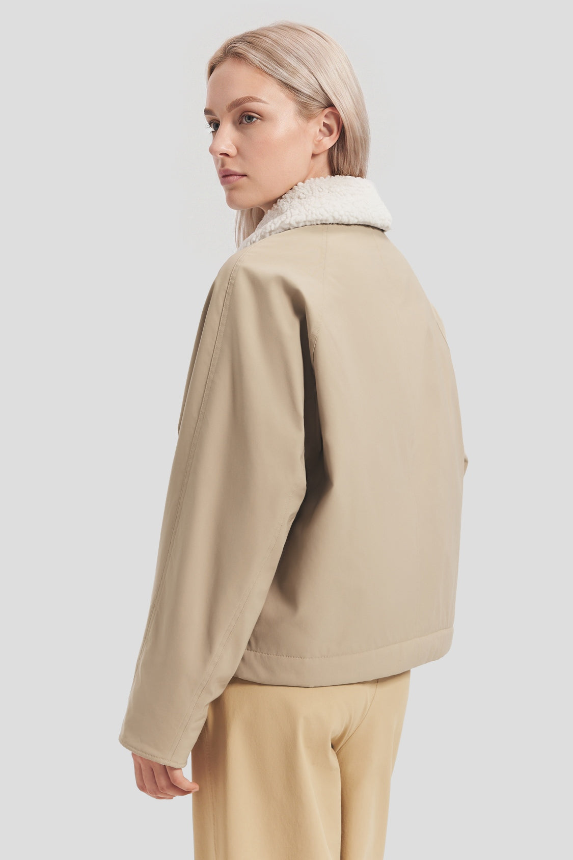 Women's Windproof Micro Fleece Jacket (High Warmth) PM033