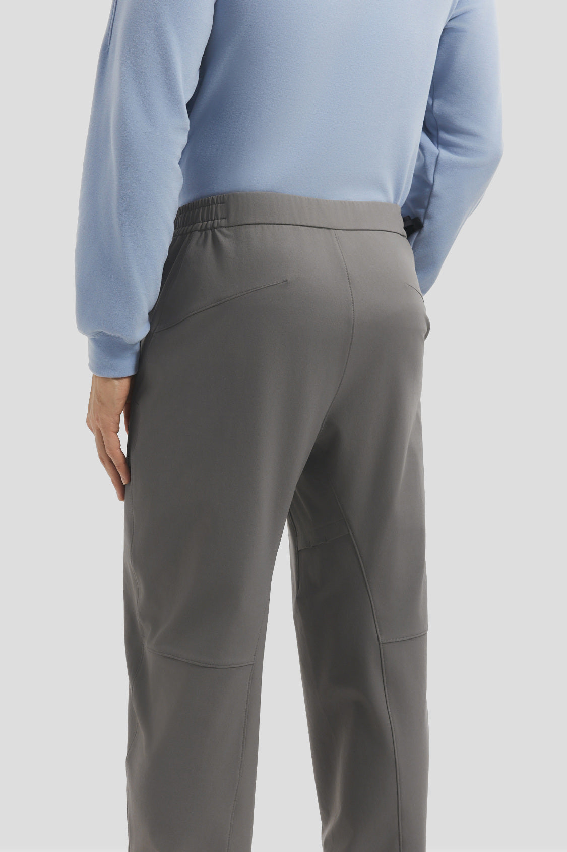 Pantalones de pierna recta y elásticos para hombre EL021