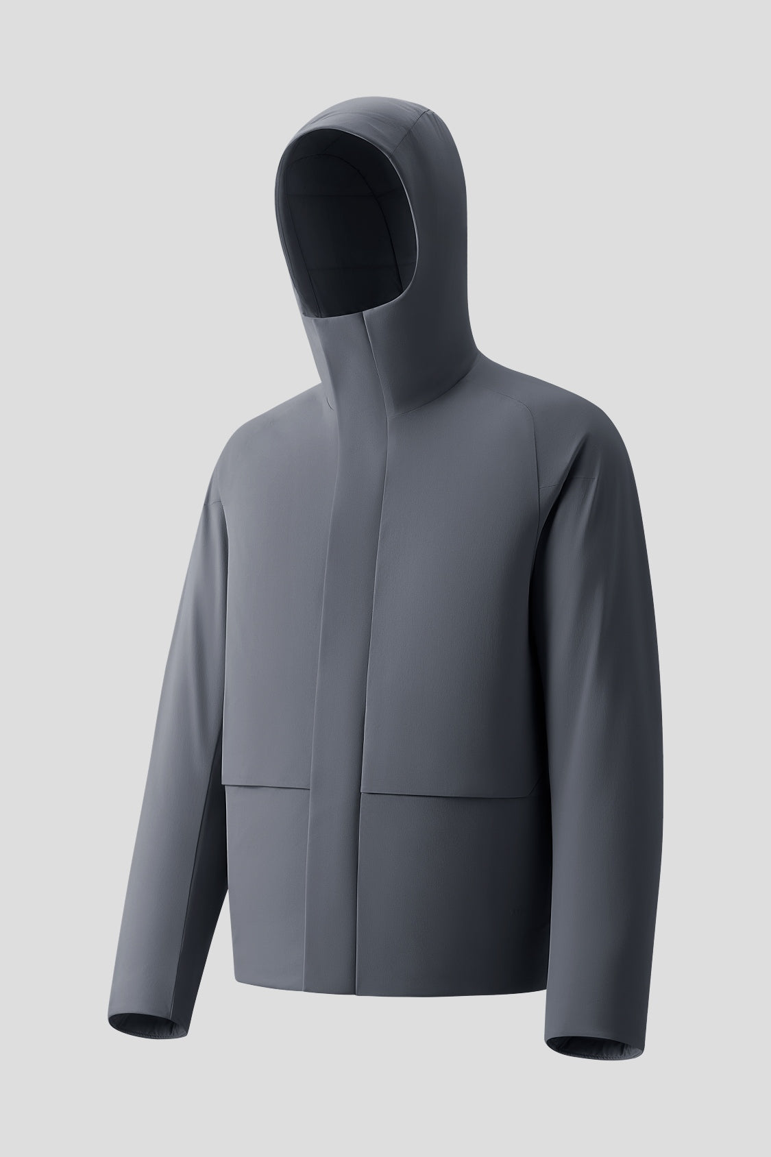Men's Full-Coverage Stretch Hooded Down Jacket (Maximum Warmth) HD014
