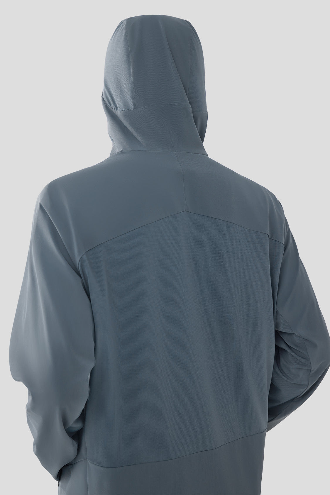 beneunder mens sun protection jacket upf50+ #color_deep blue gray