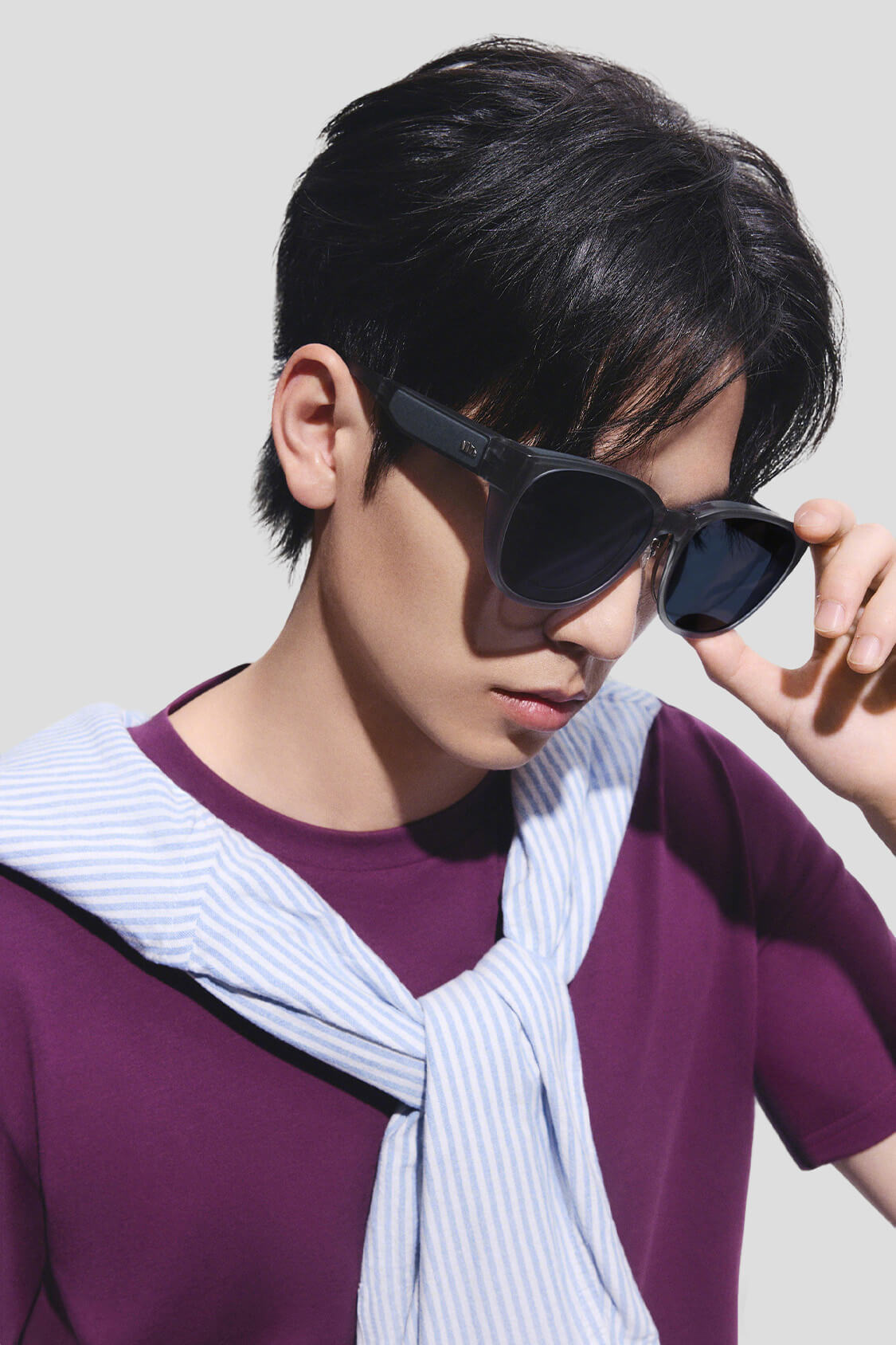 Boston Frame Prescription Fit-Over Sunglasses UV 400 FD011