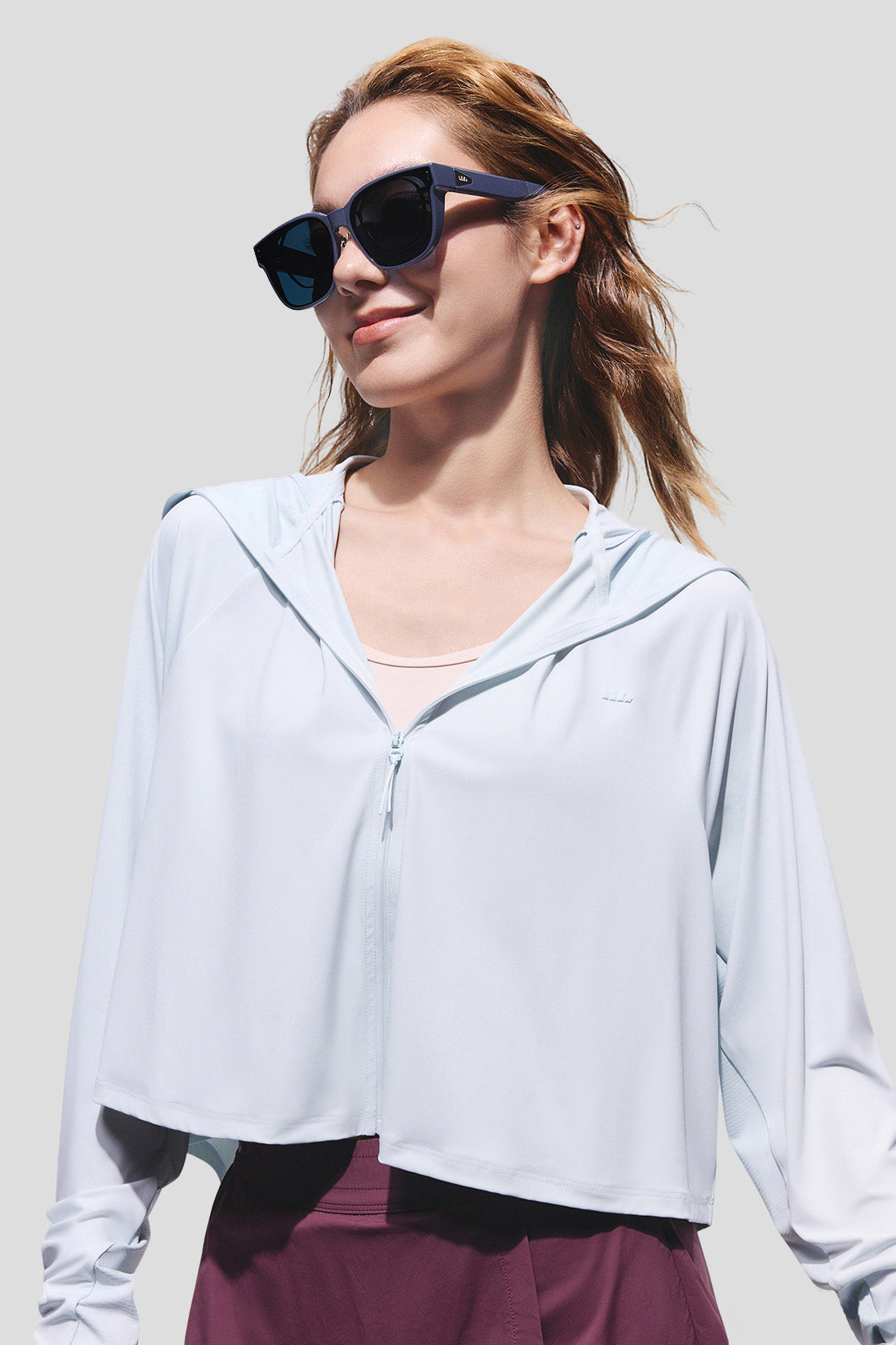 Square-Round Frame Prescription Fit-Over Sunglasses UV 400 FD013