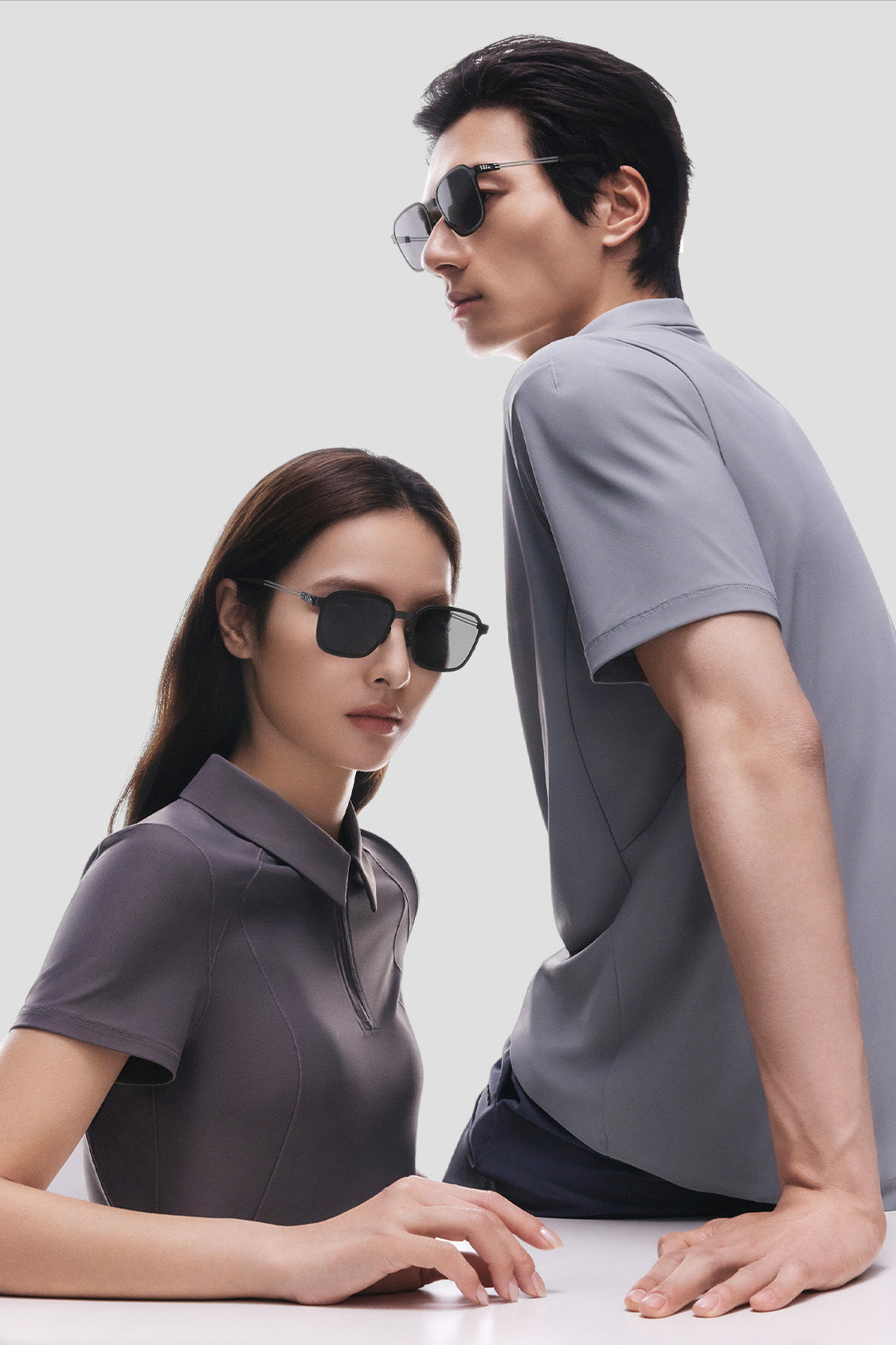 Square Frame Sunglasses UV 400 FD017/FD491
