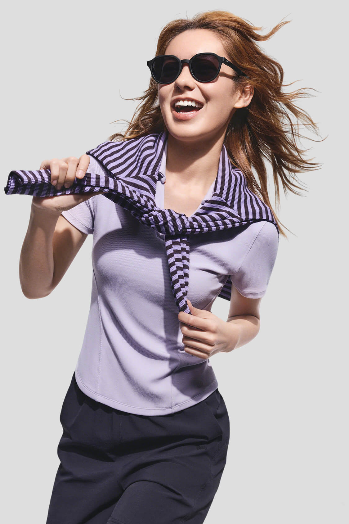 Small Round Frame Sunglasses UV 400 FD018