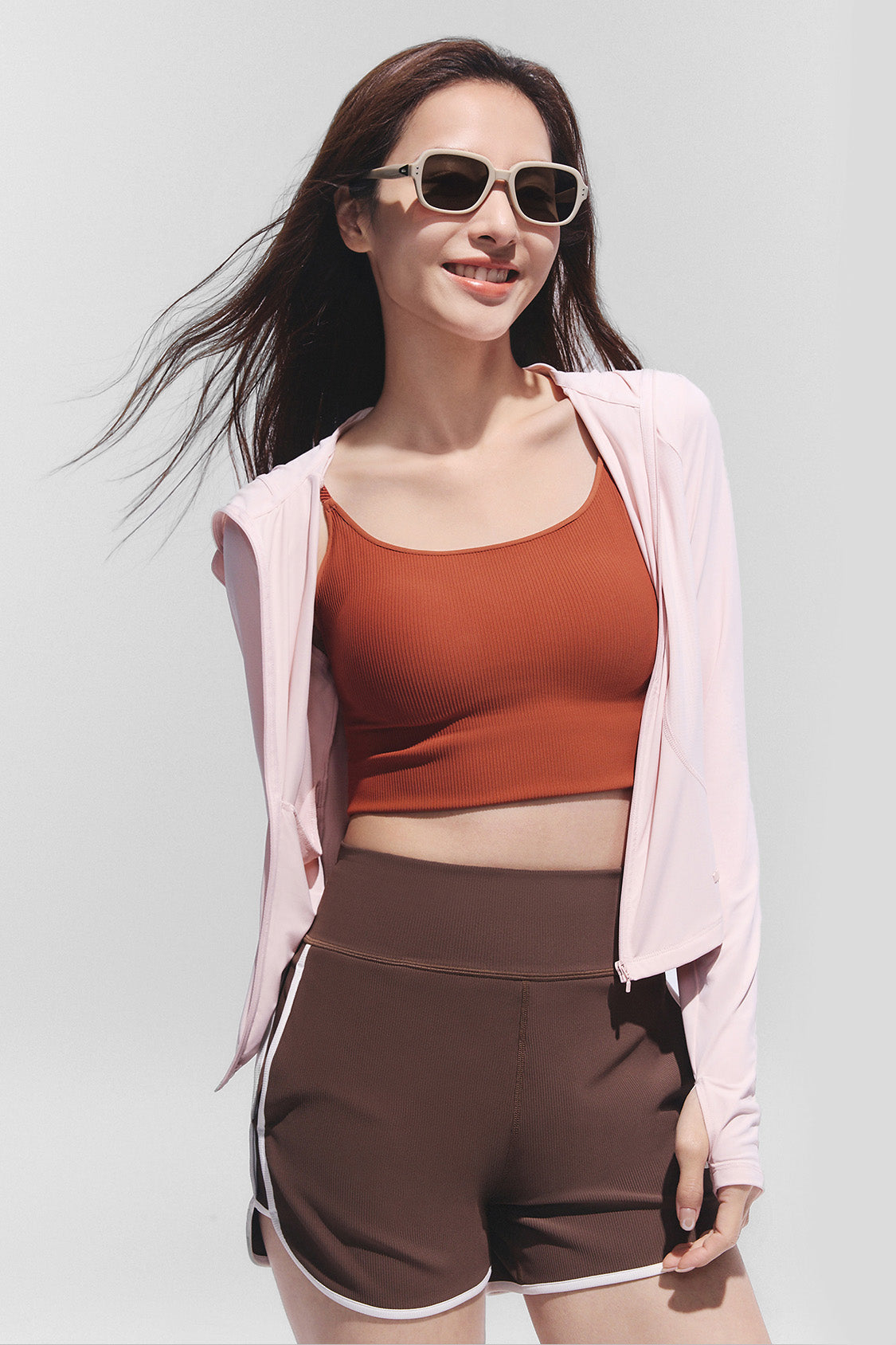 Small Square Frame Sunglasses UV 400 FD022