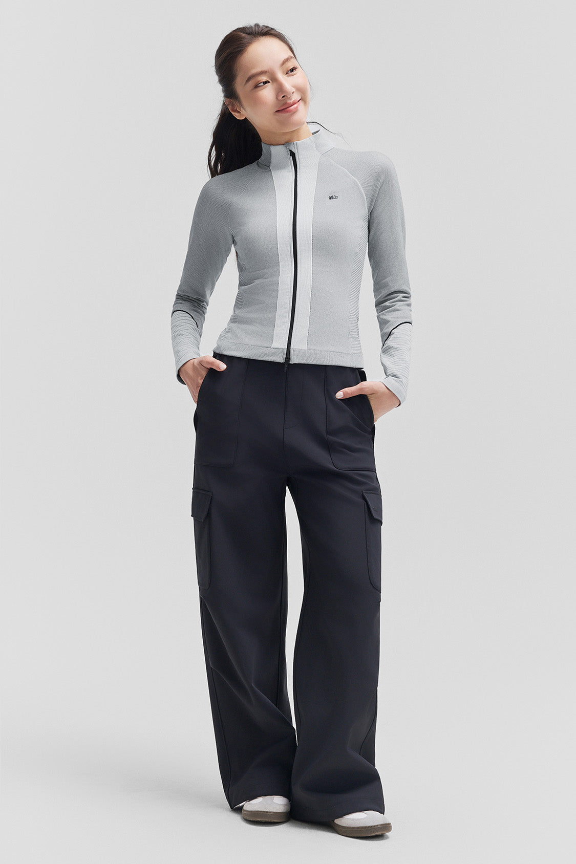 Veste ajustée à double épaisseur pour femme HE020