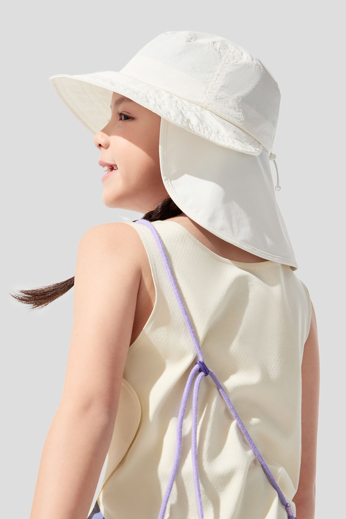 beneunder kid's sun hats #color_white