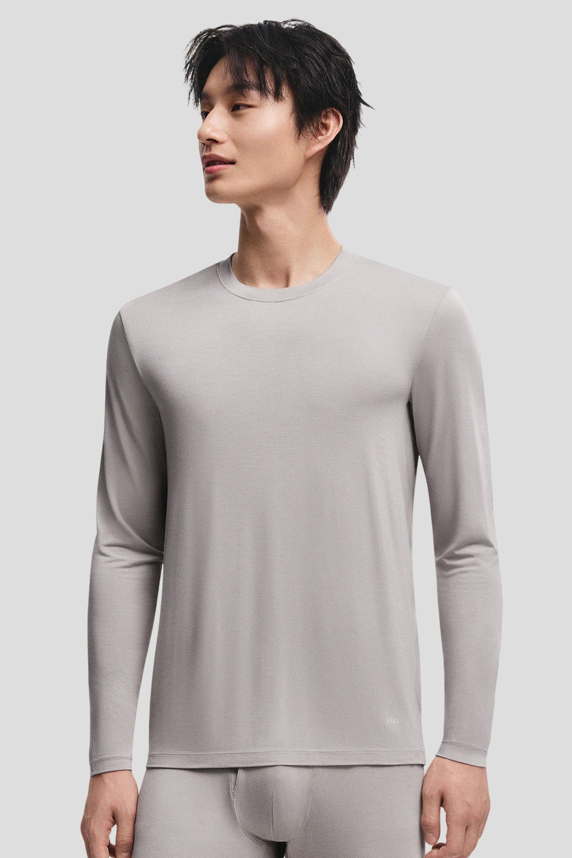 beneunder core – men’s thermal base layer #color_gray