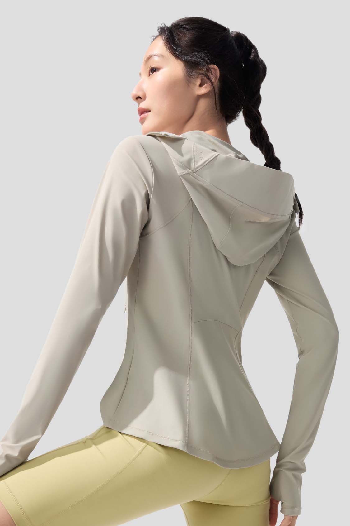 women's sun protection jacket #color_gray