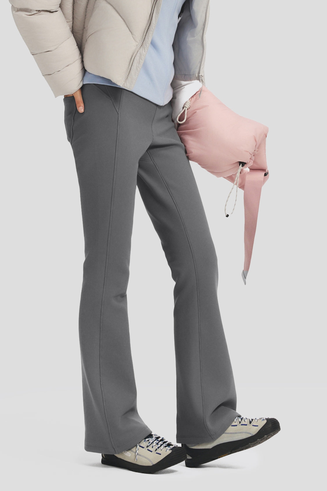 Pantalones ligeramente acampanados para mujer, muy elásticos (alta protección térmica) EL015