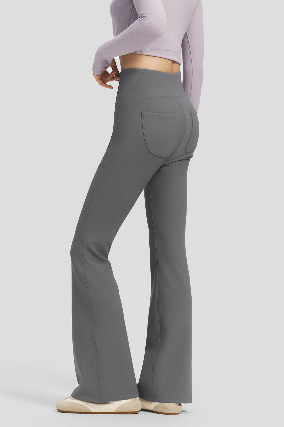Women's High-Stretch Slight Flare Pants EL012