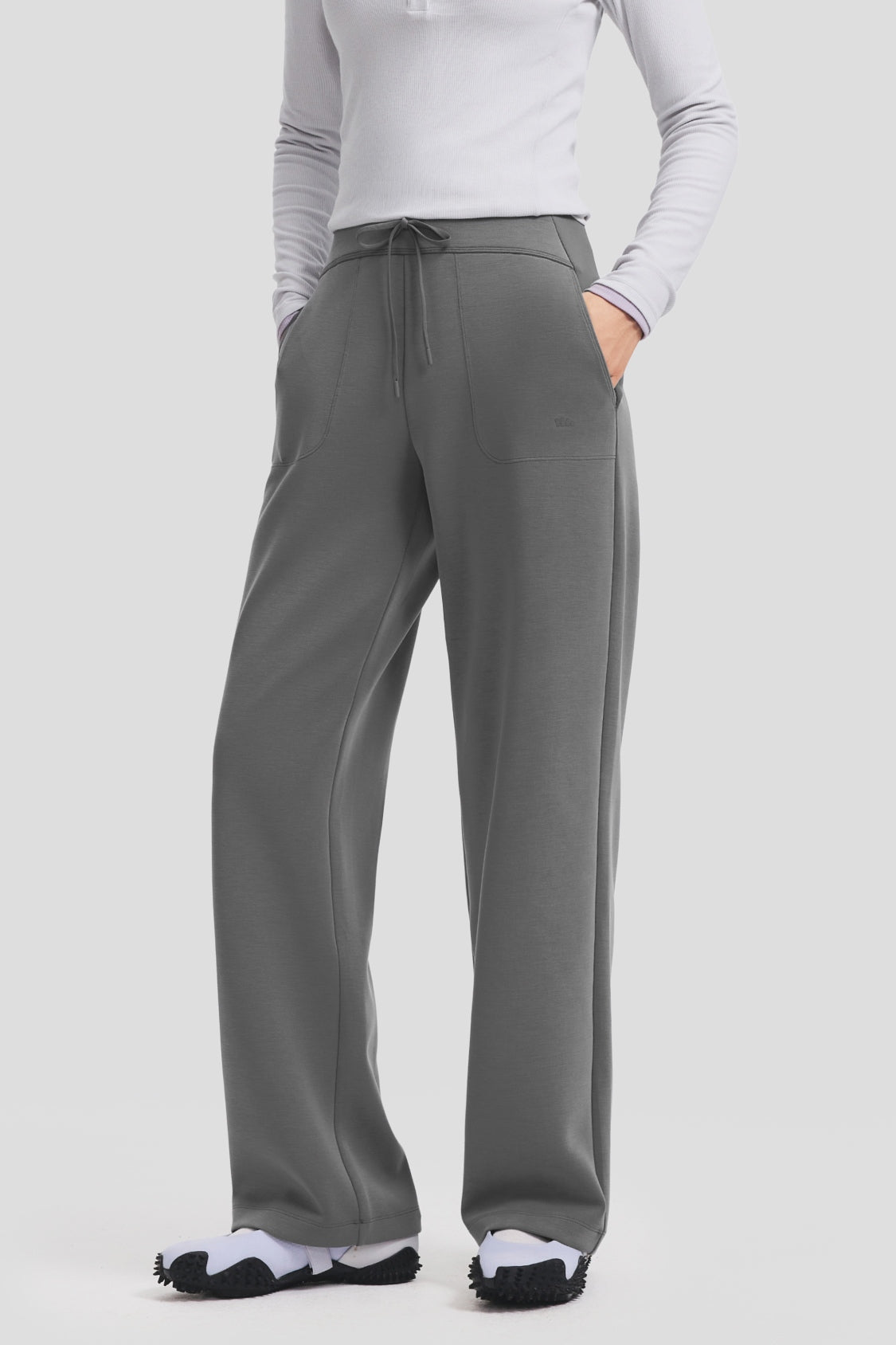 Women's Ultra-Soft High-Stretch Straight-Leg Pants SF009