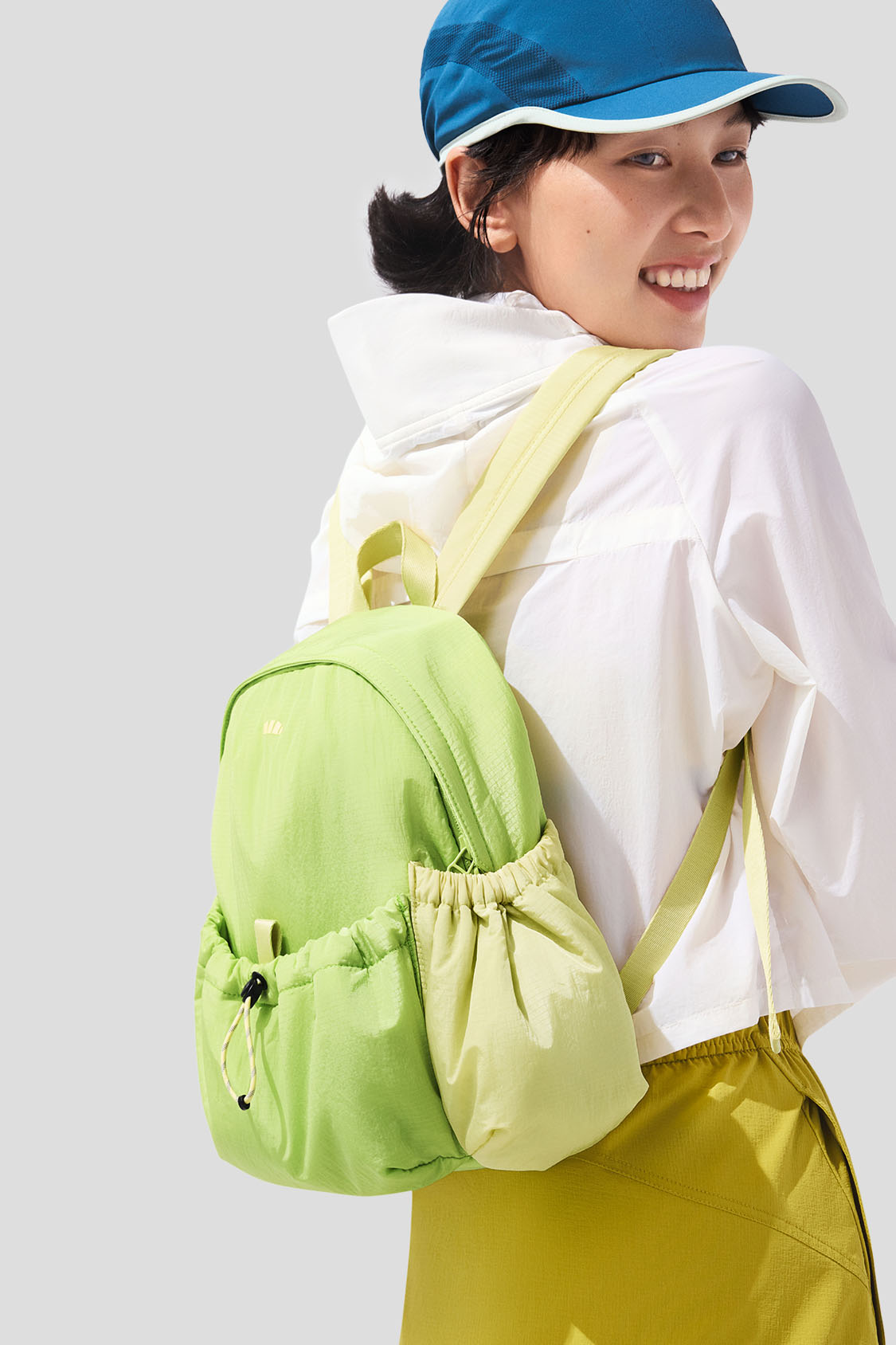 beneunder women's bag #color_green - yellow