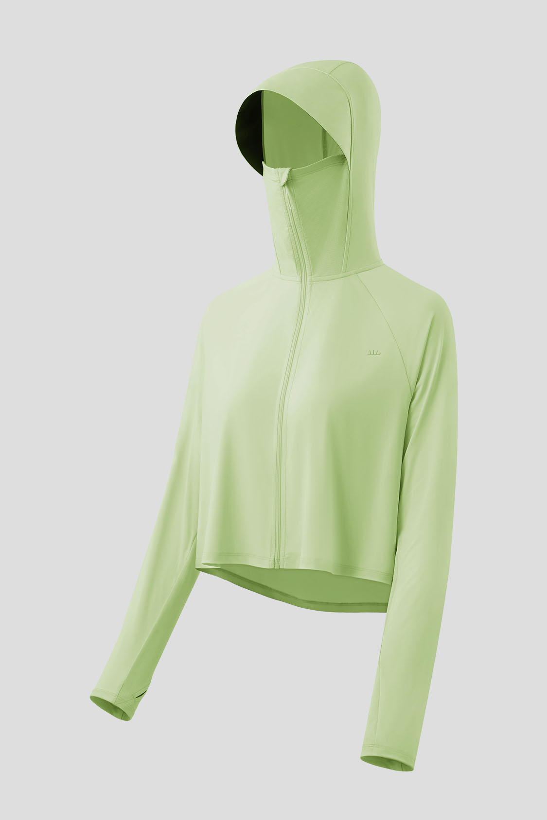 beneunder women's sun protection jacket #color_green