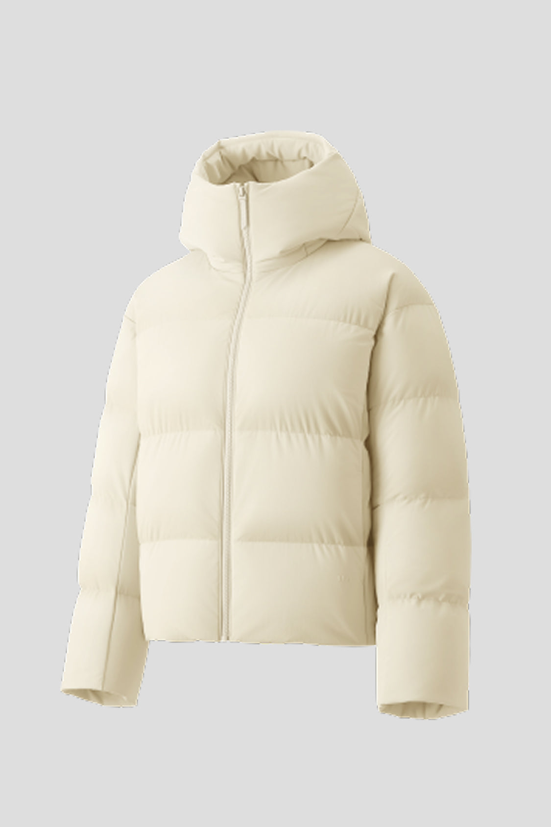 Women's Stretch Softshell Hooded Down Jacket (Maximum Warmth) HD012