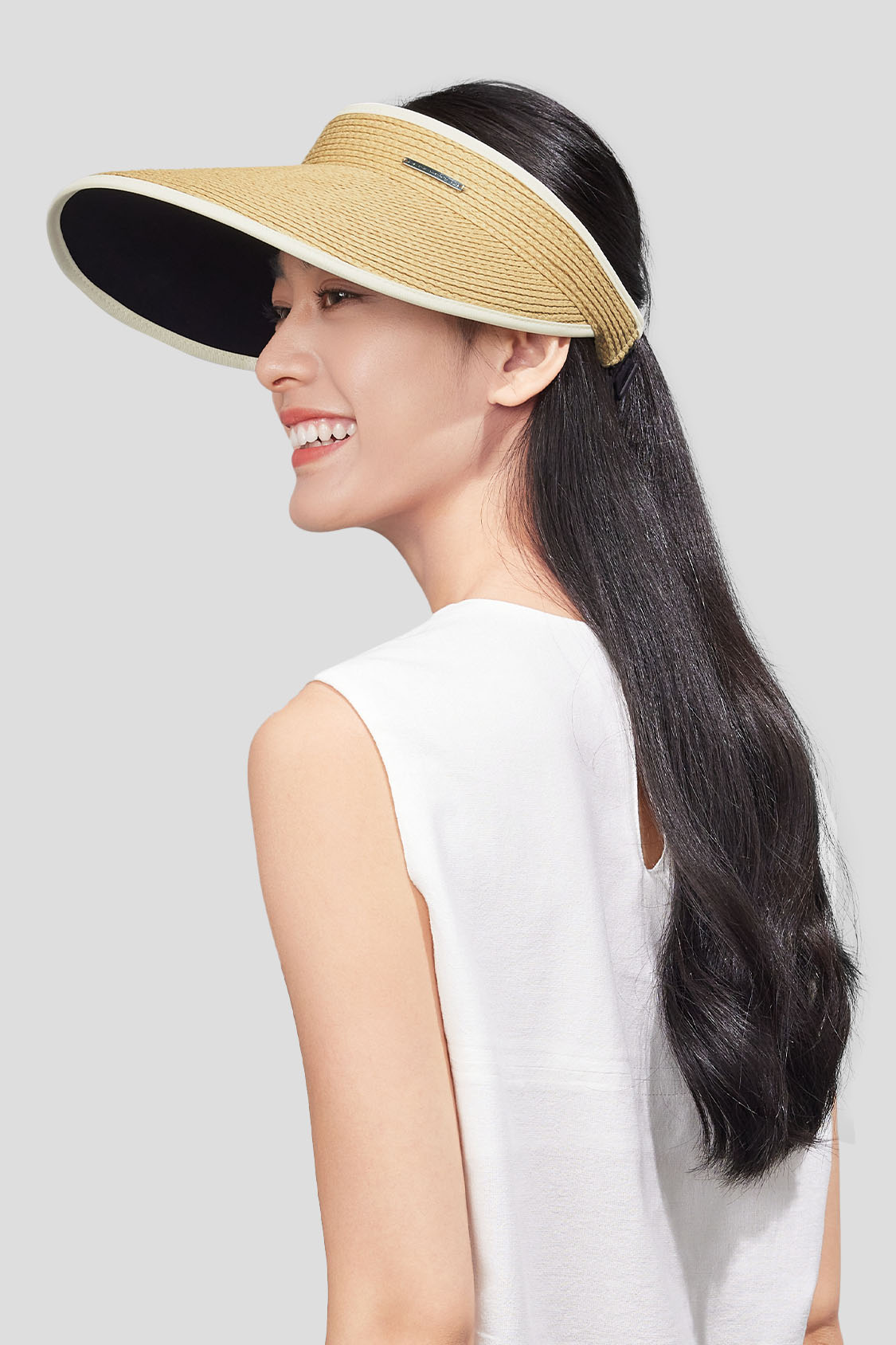 beneunder women's sun hats #color_khaki floral