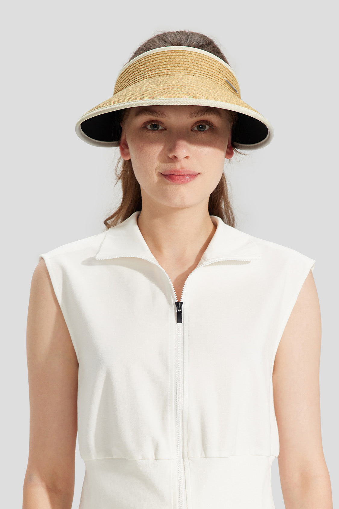 beneunder women's sun hats #color_khaki floral