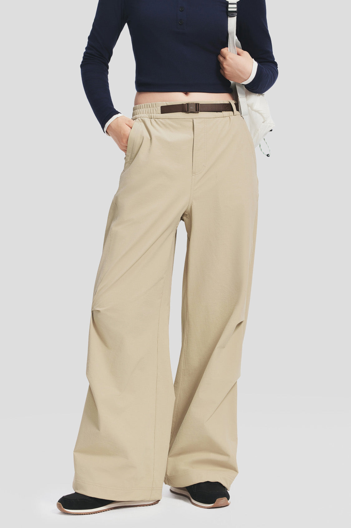 Women's Softshell Parachute Pants (Mid Warmth) ST015
