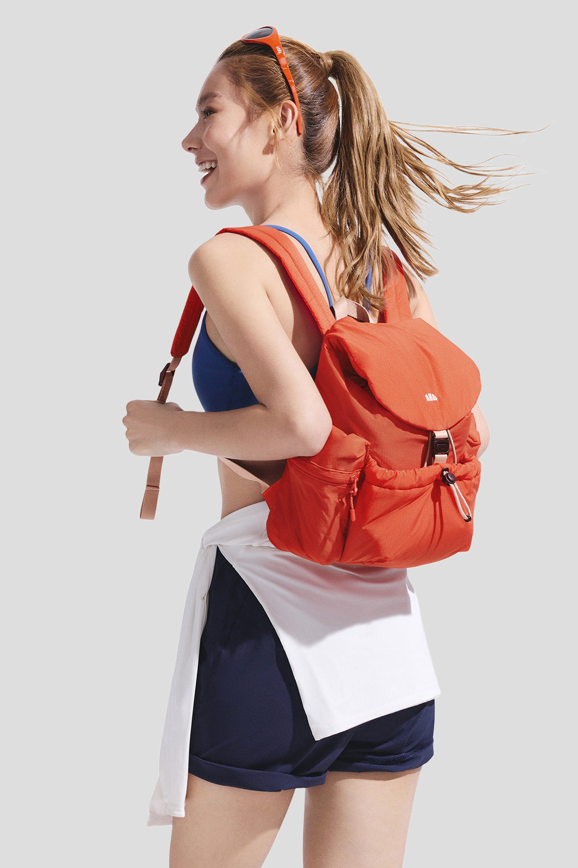 Women's Expandable Short Backpack LC005