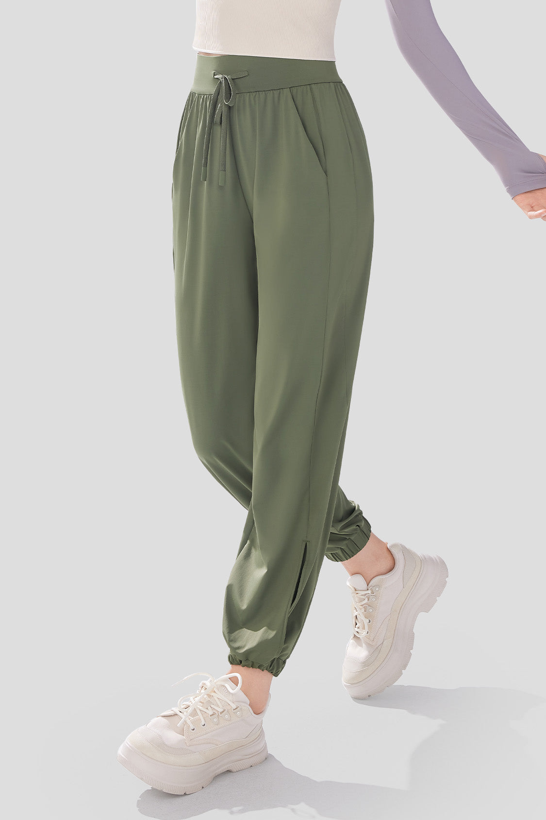 beneunder women's sun protection upf50+ #color_lake tea green