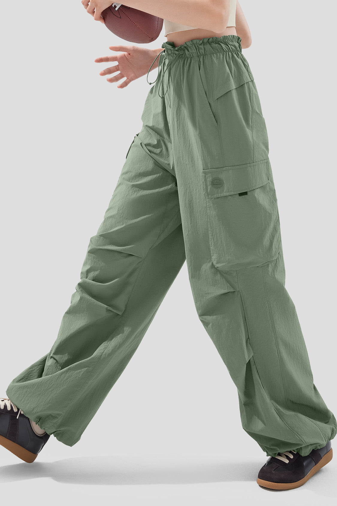 beneunder women's pants upf50+ #color_lake tea green