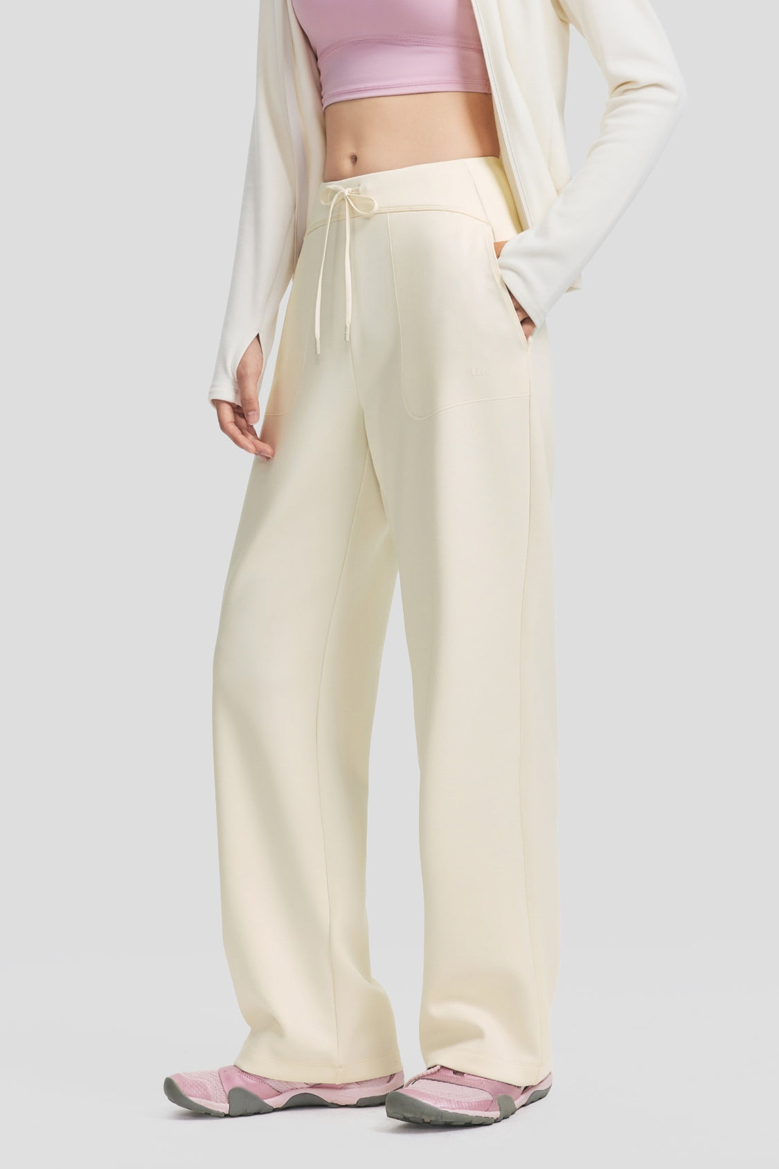 Women's Ultra-Soft High-Stretch Straight-Leg Pants SF009