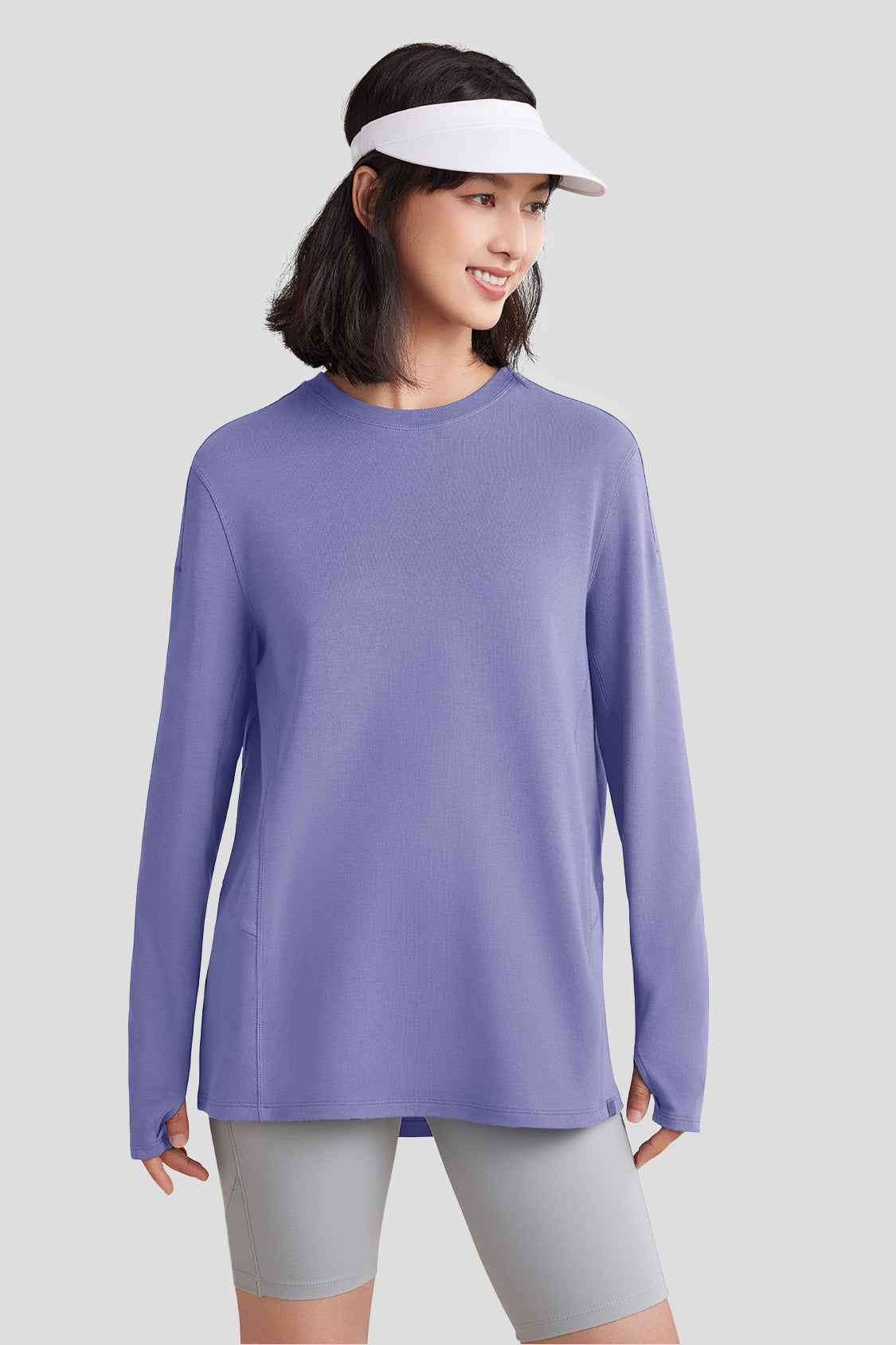 beneunder women's base layer #color_misty purple