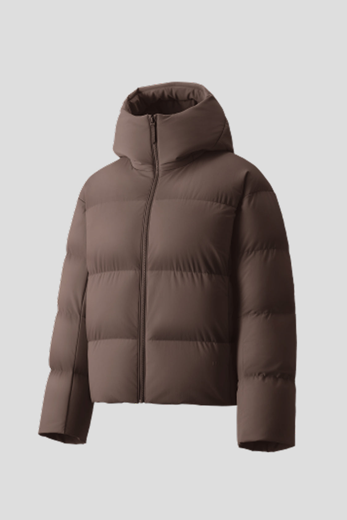 Women's Stretch Softshell Hooded Down Jacket (Maximum Warmth) HD012