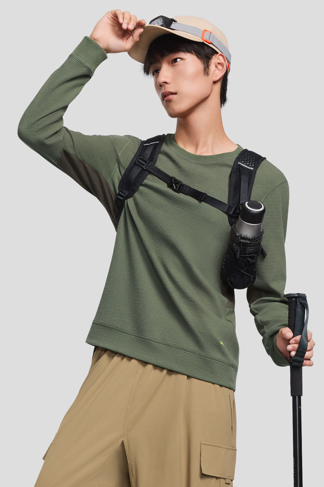 FreshFlex - Men's Long-Sleeve Sweat-Wicking Athletic Shirt