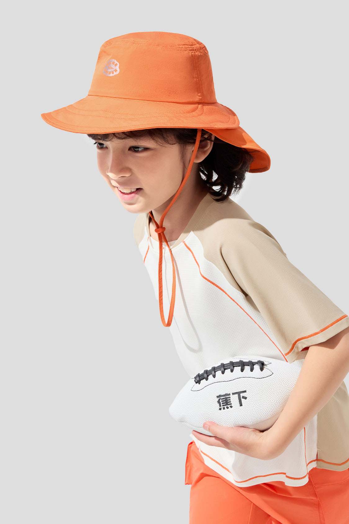 beneunder kid's sun hats #color_orange