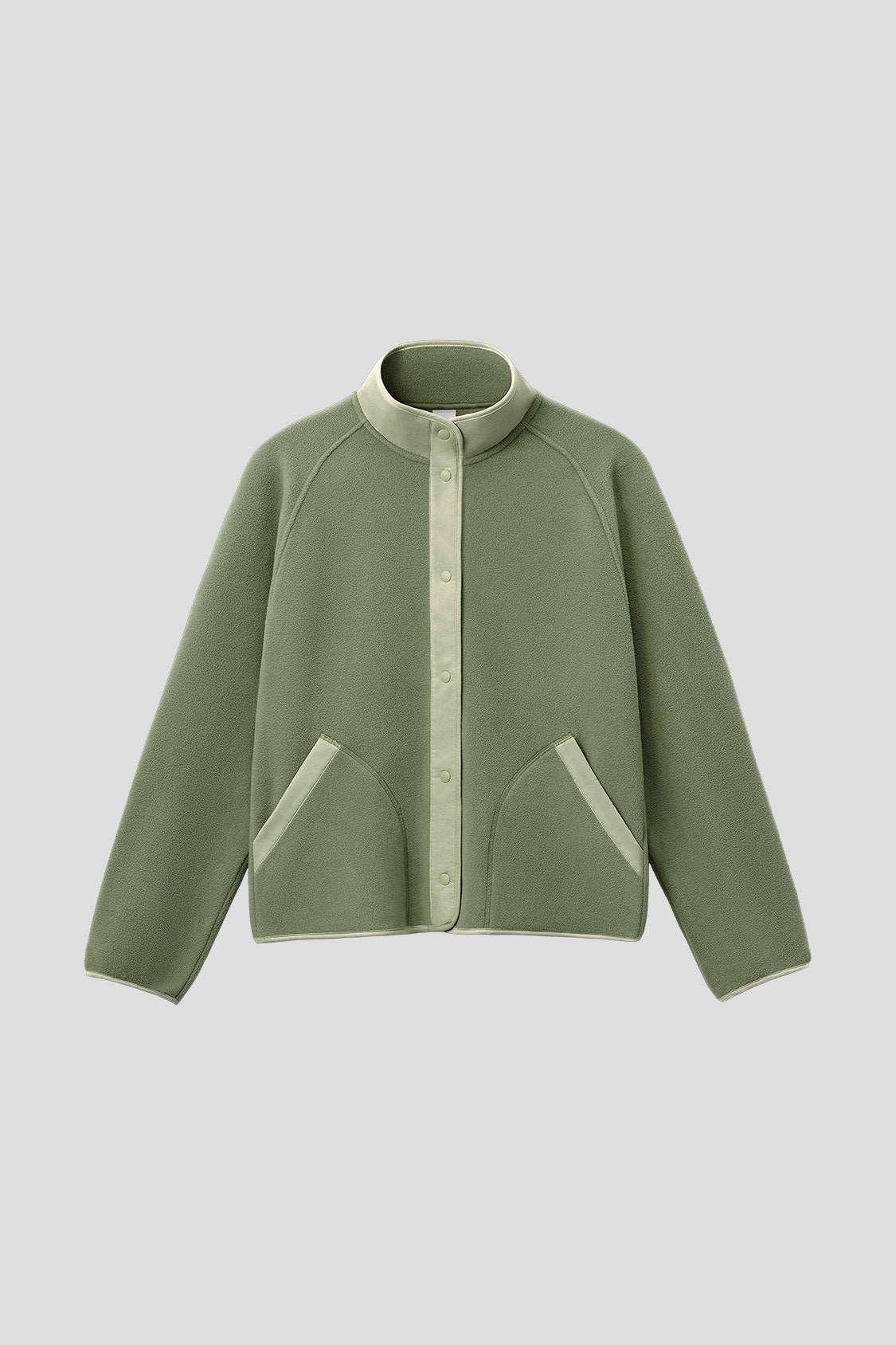 beneunder women's light jacket #color_deep bamboo green