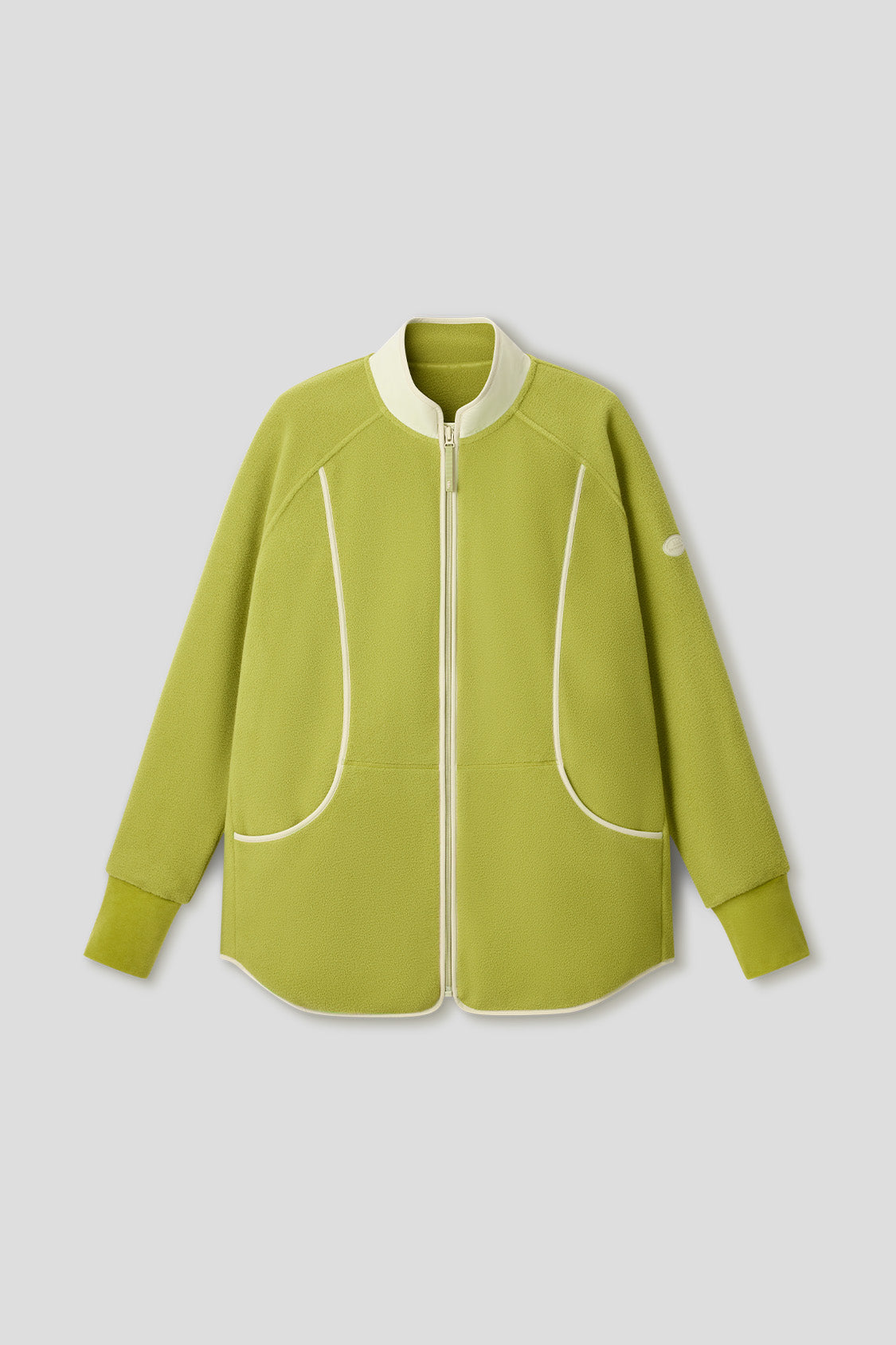 beneunder women's fleece coats #color_bamboo green