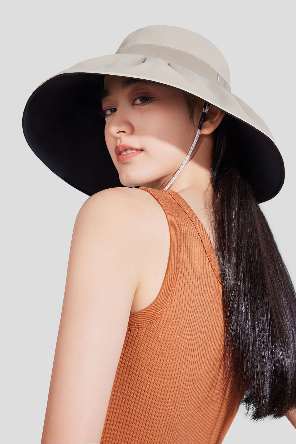 beneunder women's sun hats #color_pine wood brown