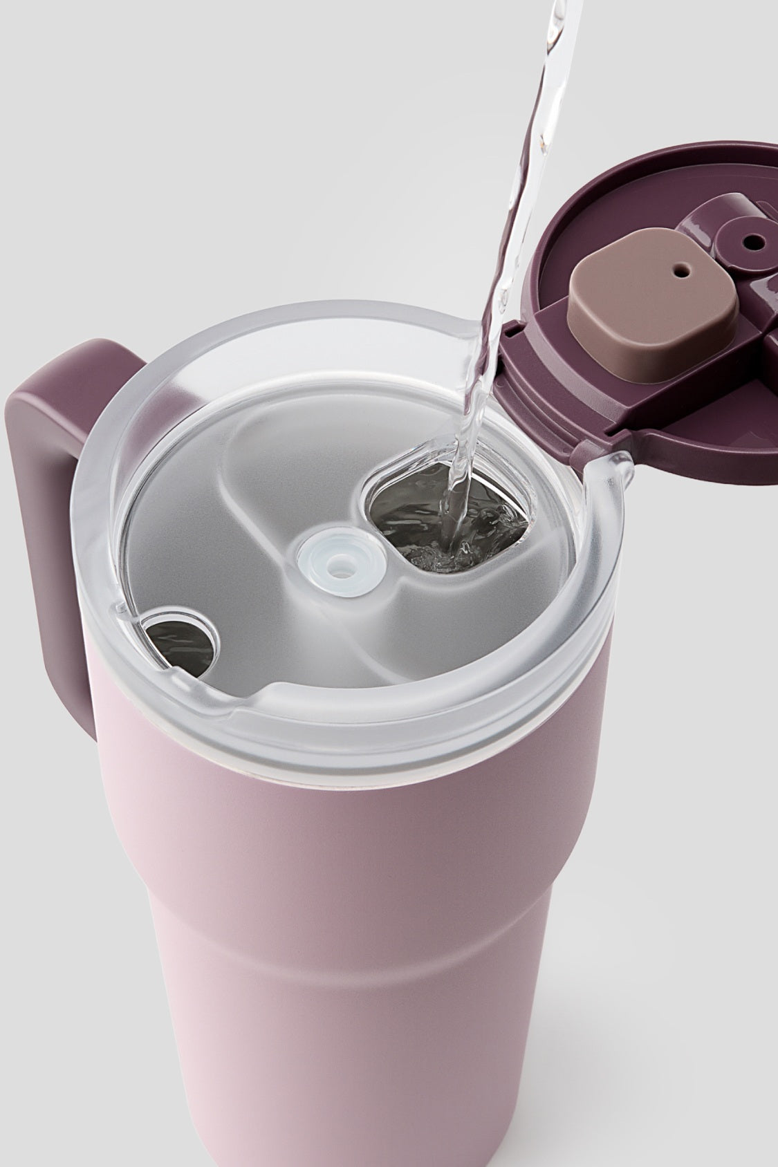 Large-Capacity Insulated Bottle with Straw LC016