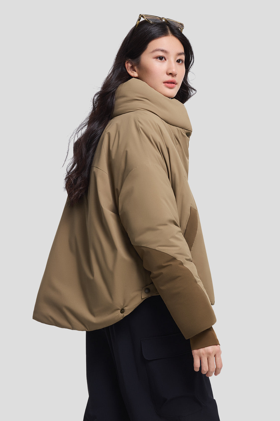 beneunder women's jacket #color_rich wood brown