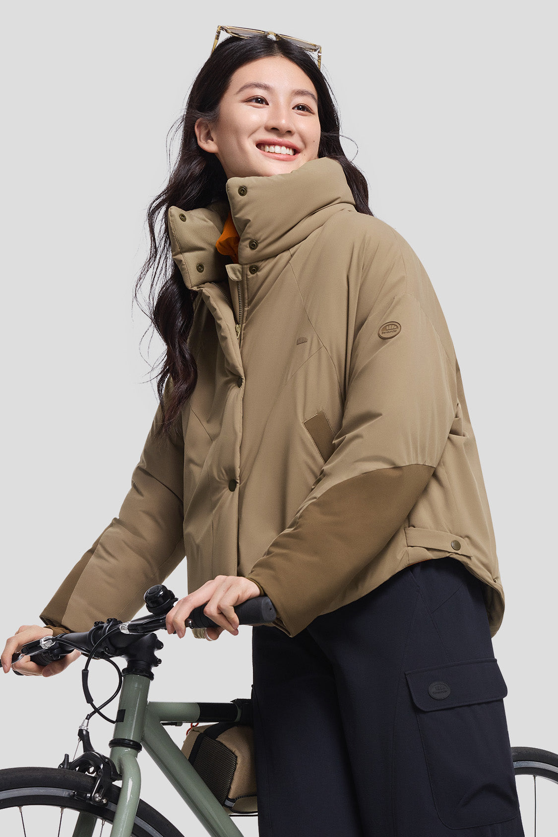 beneunder women's jacket #color_rich wood brown