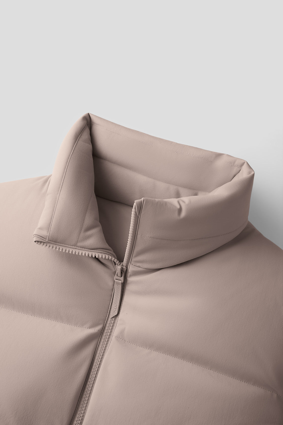 Women's Stretch Softshell Stand-Collar Down Jacket (Maximum Warmth) HD010