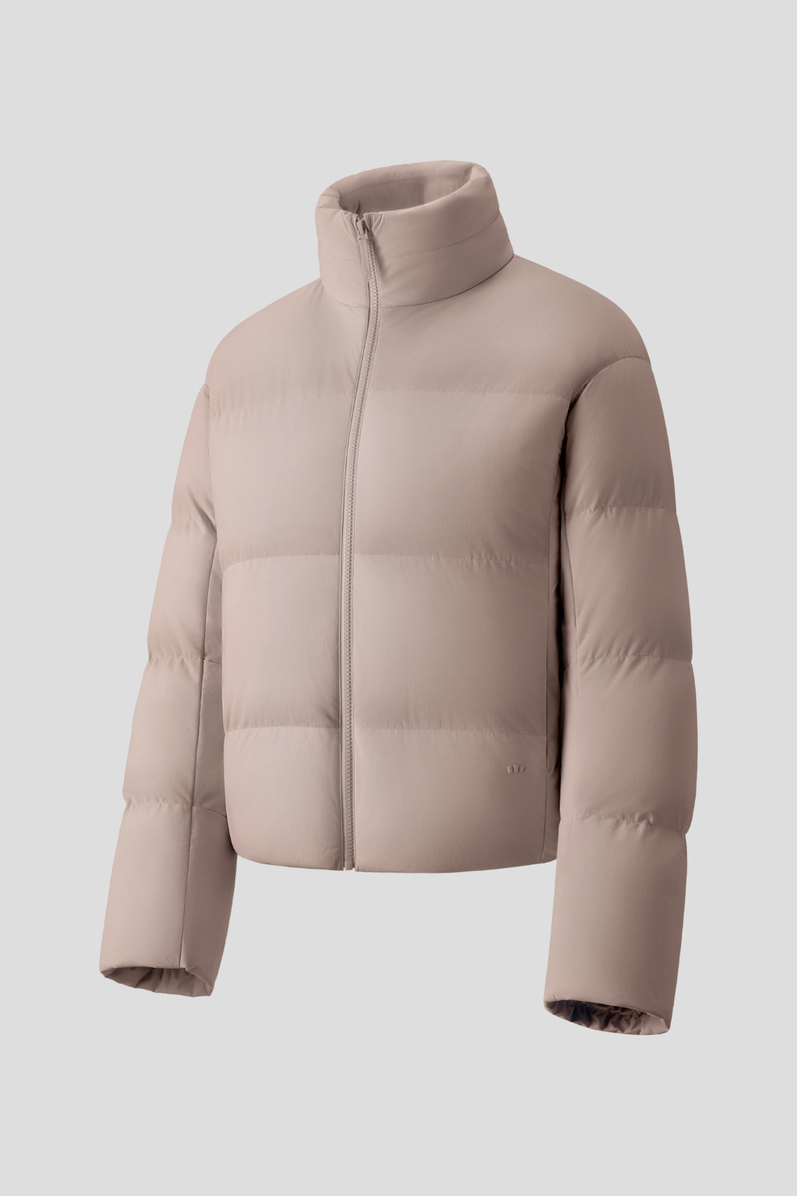 Women's Stretch Softshell Stand-Collar Down Jacket (Maximum Warmth) HD010