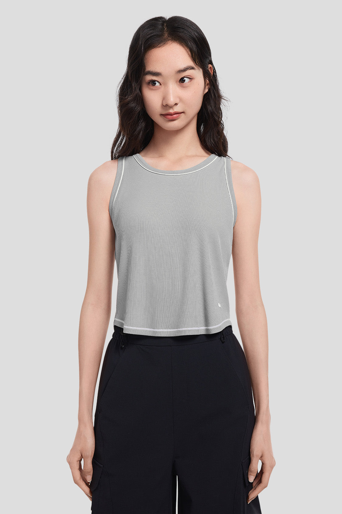 beneudner women's tank top #color_starlit gray