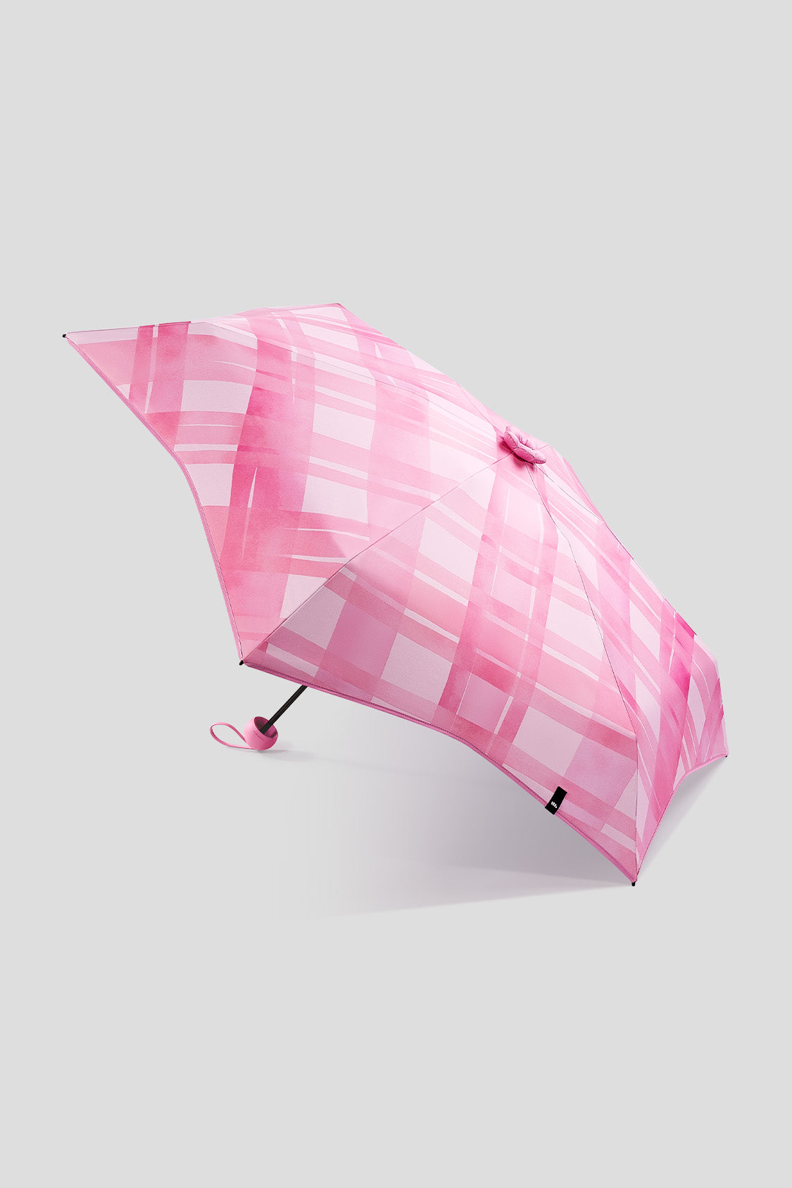 beneunder women's sun protection umbrella #color_strawberry plaid