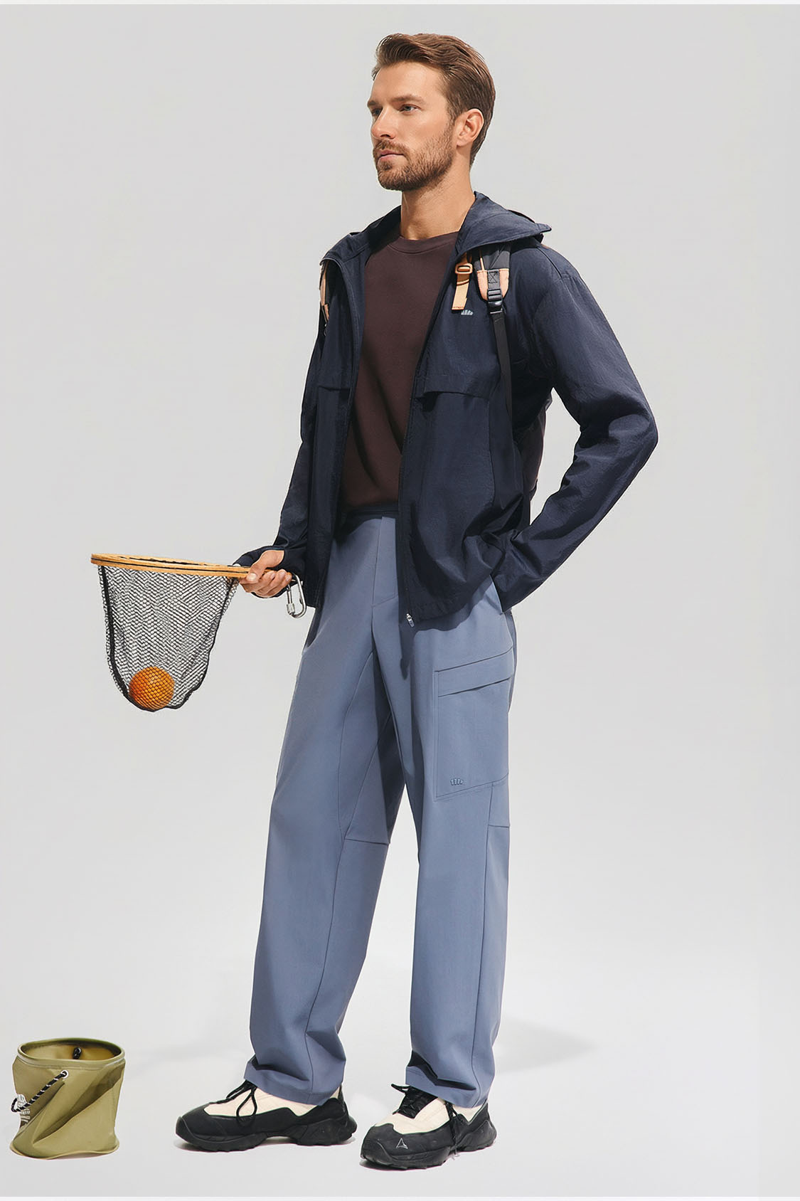 Men's Water-Resistant Sun Protection Jacket UPF 100+ TS007