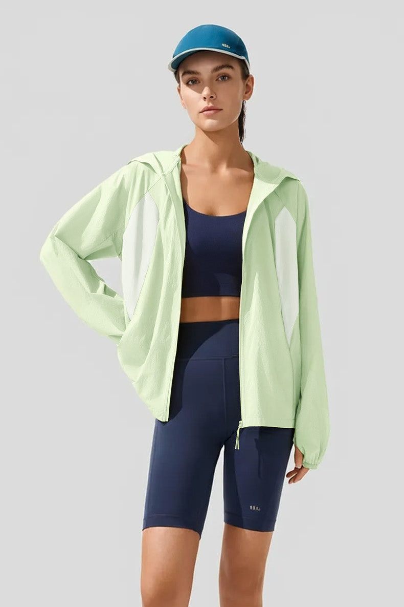 Women's Lightweight Water-Repellent Jacket UPF 100+ TS402