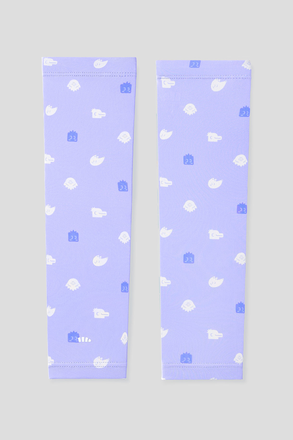 beneunder kid's sun protection arm sleeves upf50+ #color_taro dots