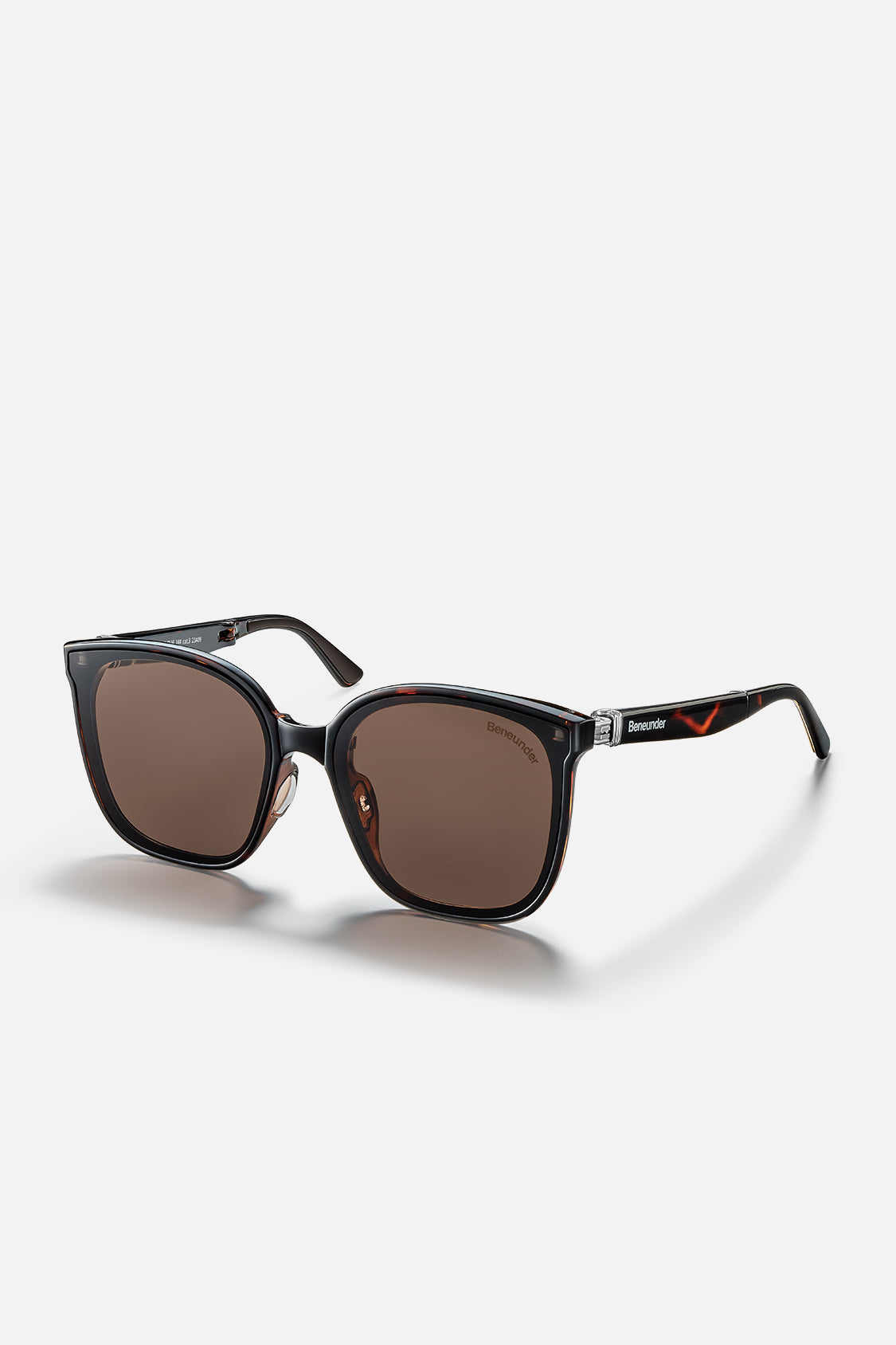 beneunder women's sunglasses #color_tortoiseshell tea